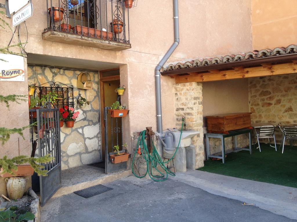 Hospedaje Rural Casa Parri Poveda de la Sierra Esterno foto